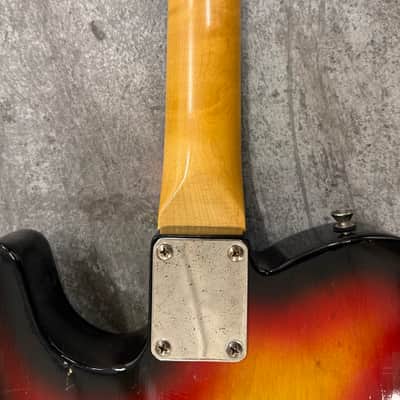 Golden Era Aged Guitars Single Cut Telecaster - 3 tone sunburst relic - Arcane pickups image 11