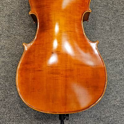 D Z Strad Cello- Model 250- Cello Outfit w/ Case & Bow (4/4 Size) image 8