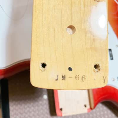 FenderJapan JM66-88 CHS 2004～2006 - cherry sunburst shop order model image 17