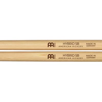 Meinl Hybrid 5B American Hickory Drumstick image 3