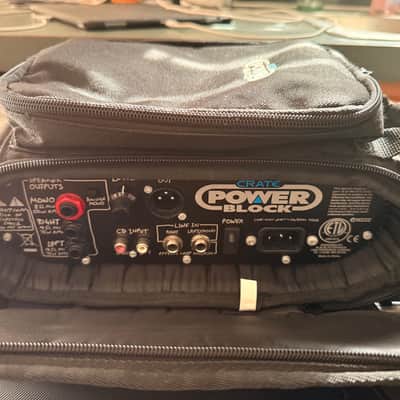 Crate CPB150 PowerBlock Amplifier 2000s - Black image 2