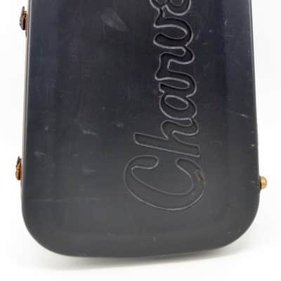 Charvel 375 Deluxe with Rosewood Fretboard 1989 - 1991 - Transparent Amber - Chainsaw Case image 14