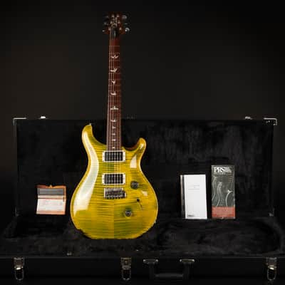2017 Paul Reed Smith PRS Custom 24 - Eriza Verde | USA Core Flame Top Pattern Thin Neck 3.19kg | CoA OHSC image 1