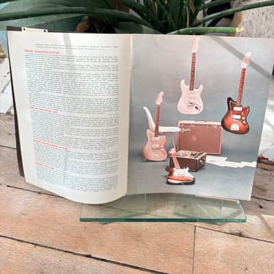 1960-1961 Fender Full Line Catalog Jazzmaster Telecaster Esquire Stratocaster Pre CbS vintage Case Candy collector image 3