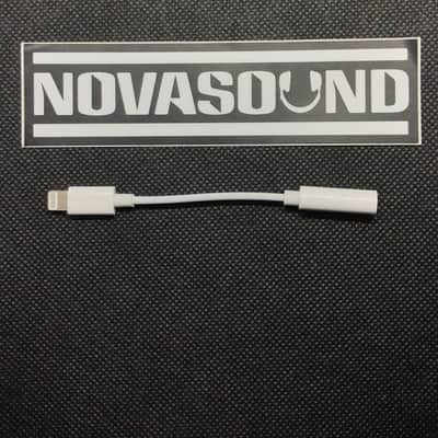 Nova Sound Lightning to 3.5 mm Audio Headphone Adaptor - Nova Sound Black image 6