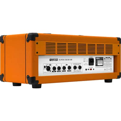 Orange Amplification Super Crush 100 2-Channel 100W Class A-B Power Guitar Amplifier Head image 4