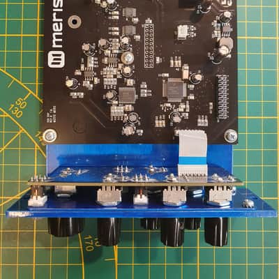 Meris Mercury7 Reverb 500 Series 2010s - Blue image 5