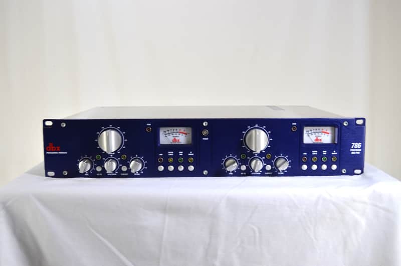 DBX 786 Blue Series 2-Channel Mic Preamp w DBX 740x Digital