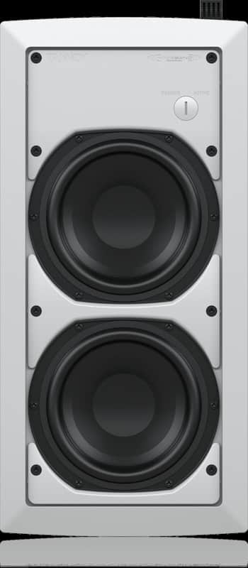 Tannoy Dual 6" In-Wall Subwoofer 160W 4 Ohm/8 Ohm – iW 62S-WH image 1