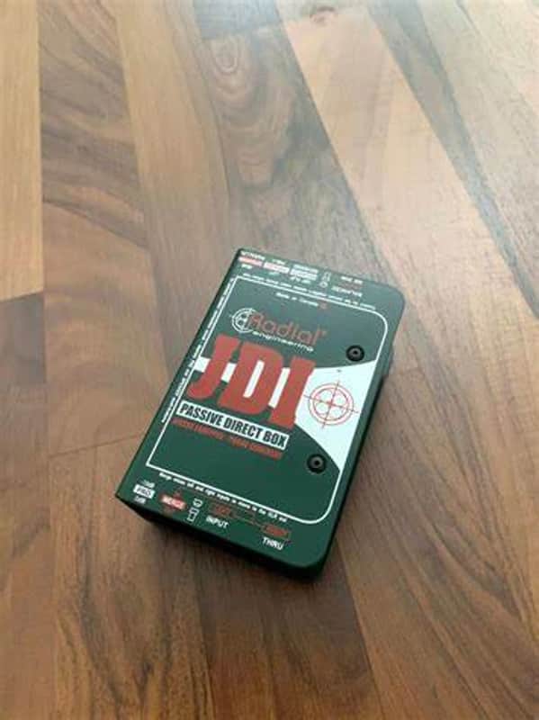 Radial JDI direct box Best Passive DI Made Jensen Transformer -open-box **mint-in-box!! -Best Seller!! image 1