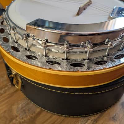 Hofner 5 String Banjo Vintage 1960s 1970s Maple Made In Germany image 5