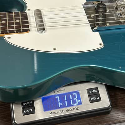 Vintage 1966 Fender Telecaster Factory Refin Lake Placid Blue w/OHSC TSU24885 image 19