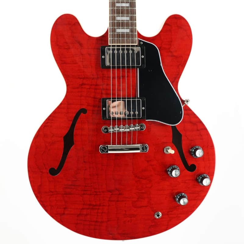 Gibson ES-335 Figured Semi-Hollow Guitar - Sixties Cherry image 1
