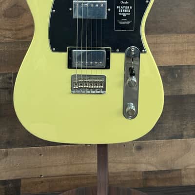 Fender Player II Telecaster HH Guitar - Hialeah Yellow image 2