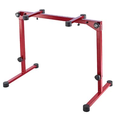 K&M 18820 Omega Pro Table-Style Keyboard Stand (Red) [DEMO] image 1