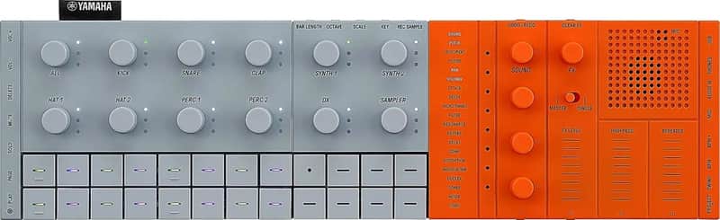 Yamaha SEQTRAK Mobile Music Ideastation, Orange/White image 1