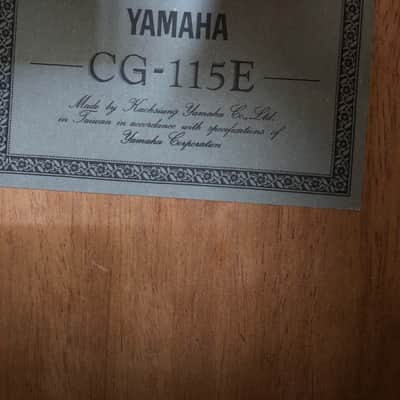 Yamaha CG-115E 90s | Reverb