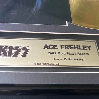 Ace Frehley Gold Award Kiss LE of 2000 Kiss 2006 image 2