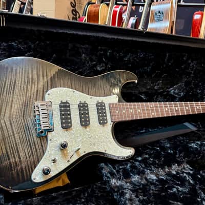 2009 Tom Anderson Guitarworks Drop Top Classic ~ Trans Black Burst image 7