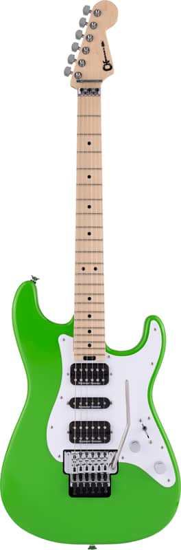 Charvel  Pro-Mod So-Cal Style 1 HSH FR Electric Guitar Slime Green image 1