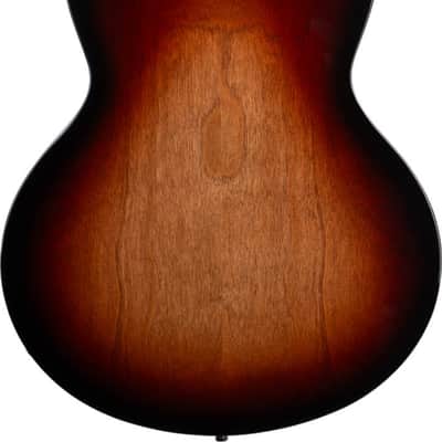 Godin 5th Avenue Kingpin II DLX Hollowbody Electric Guitar, Rosewood Fingerboard, Vintage Burst image 3