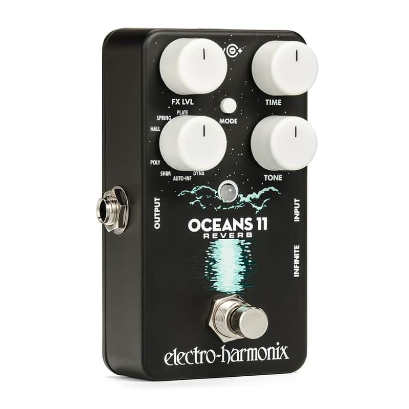 Electro-Harmonix Oceans 11 Reverb Effects Pedal OCEANS11 image 1