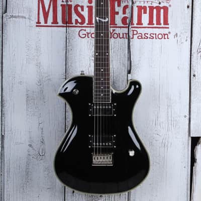 Sozo Z Series Z8SCBK Single Cut Solid Body Electric Guitar with Hardshell Case image 4
