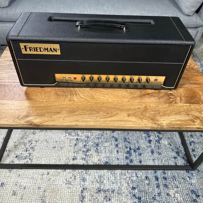 Friedman BE-100 Brown Eye 2-Channel 100-Watt Guitar Amp Head 2009 - 2017 - Black image 2