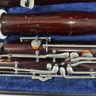 Linton brand Wood Bassoon. Made in USA image 3