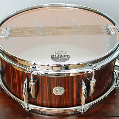 Sonor Vintage Series 5.75" x 14" Snare Drum w/ VIDEO! Rosewood Semi-Gloss image 6