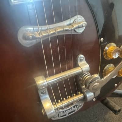 Kay Montclair Apollo 1960's Mahogany Vintage Electric Guitar Bigsby image 7