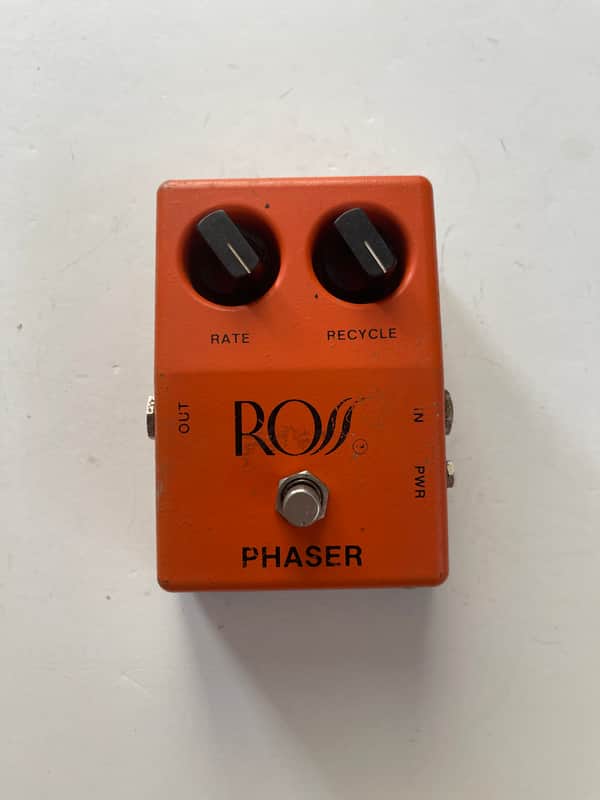 Ross Phaser Original Phase Shifter Vintage 1979 Guitar Effect Pedal image 1