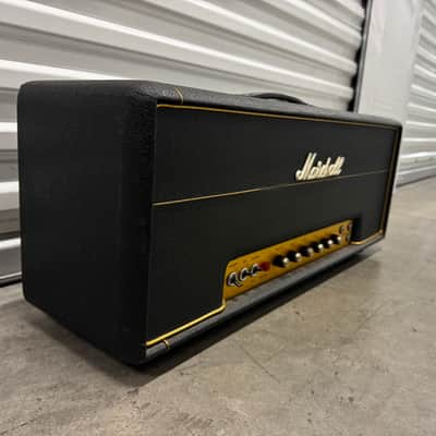 Marshall JMP 1959 Super Lead 2-Channel 100-Watt Guitar Amp Head 1967 - 1975 - Black image 3