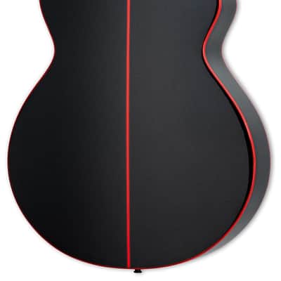 Takamine GF49CELH CB Cosmic Black Sparkle image 2