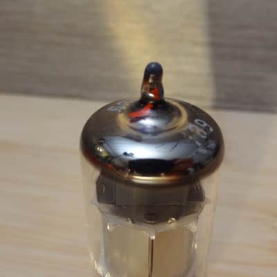 Rare NOS 1972 TELEFUNKEN ef86 silver MEDICAL grade SUPER STRONG tube preamp limiter tube mic U67 image 5