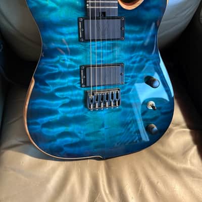 Hufschmid Telecaster Custom 2017 - Bengal Blue image 14