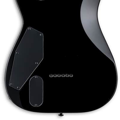 ESP LM1001NTQMCHB LTD M-1001NT QM Electric Guitar - Charcoal Burst image 3