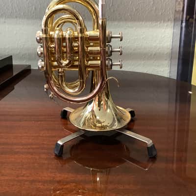 J.Michael Bb Pocket Trumpet Outfit With Case 4813 image 3