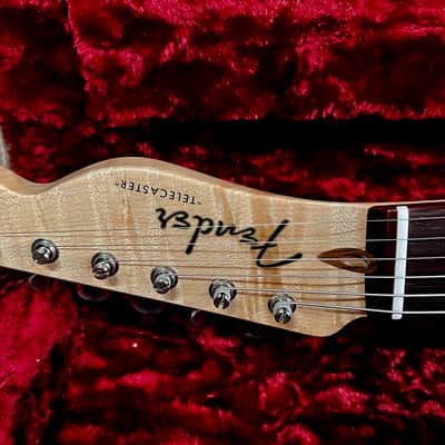 Fender Telecaster Custom Shop Dakota Red Custom Deluxe 5A Flame 2011 - Dakota Red image 14