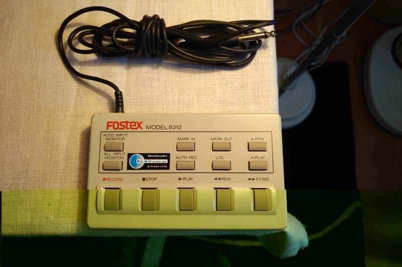 Fostex Remote switcher Model 8212 1996 almond image 1