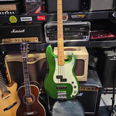 Fender Player Plus Precision Bass with Maple Fretboard 2021 OHSC Cosmic Jade image 2