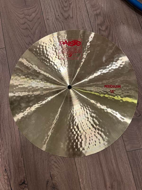 Paiste “18 2002 Medium Crash 2010’s - Traditional image 1