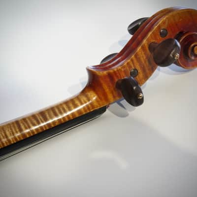 Lamy JTL French Violin 4/4 Antonio Stradivarius Model Circa-1930s-1940s-Reddish Varnish image 9