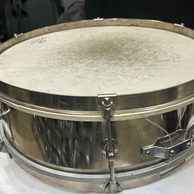 Kent 5X14" Student Model snare drum (TDG-SD-4166) 60's - Nickel Plated image 6