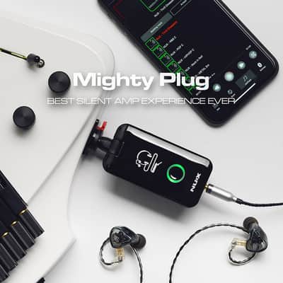 NuX Mighty Plus MP-2 Guitar & Bass AMP modeling Earphone Amplug silent-play gear image 1