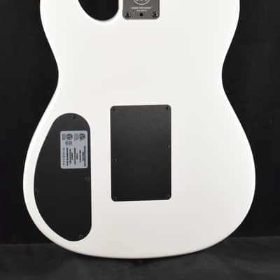 Mint Fender Jack White Triplesonic Acoustasonic Telecaster Satin Arctic White with Black Top image 8