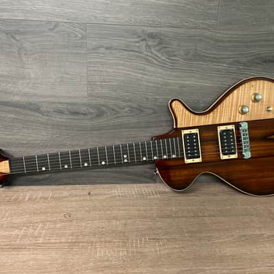 Weller Fleetwood Mahogany Exotic Woods Electric Guitar #2684 image 11