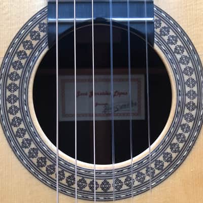 Jose Gonzalez Lopez Flamenco Guitar 1a Negra image 1