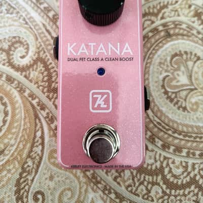 Keeley Mini Katana Clean Boost 2015 - Present - Pink image 1