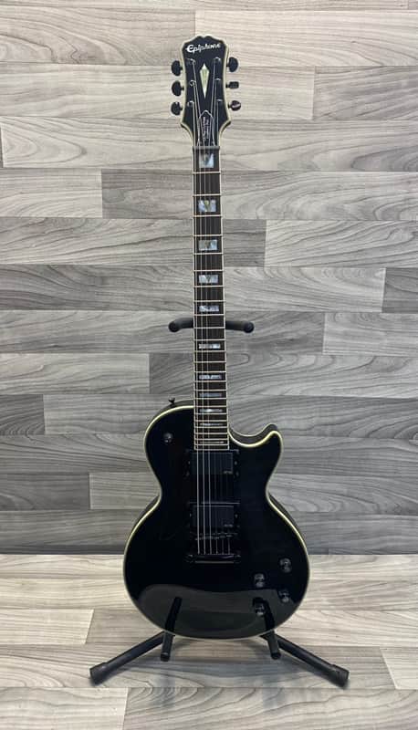 Epiphone Les Paul Custom Prophecy Plus EX 2012 - 2019 - Midnight Ebony image 1